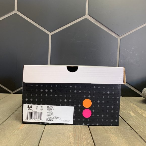 Womens Reebok Sole Fury Grey White Running Sneaker - Picture 6 of 6